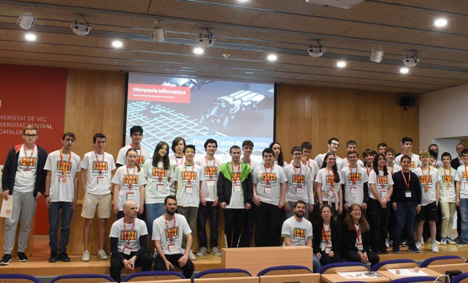 La UVic-UCC acoge la final de la Olimpiada d'Informática Catalana 2024, en la que participan estudiantes de secundaria y de bachillerato